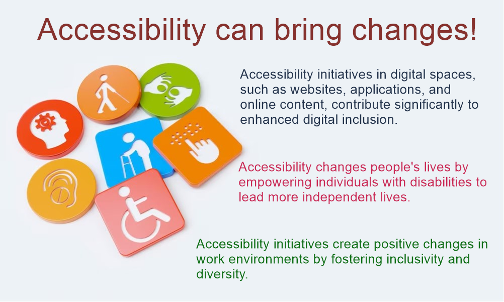 Banner Image for Accessibility can bring changes!